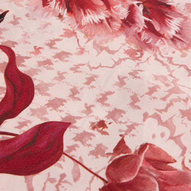 CORENA: Printed Tie Neck Shirt