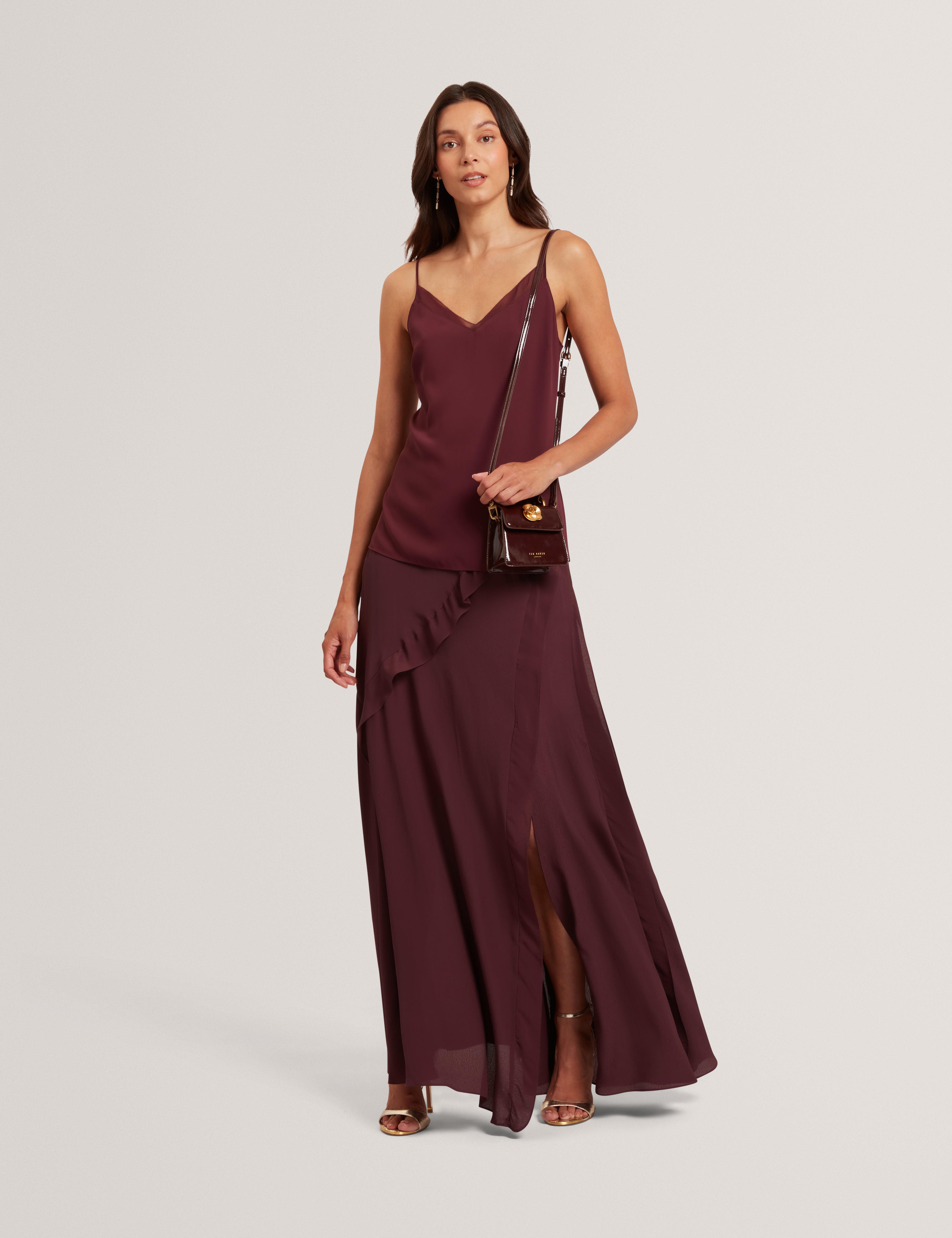 TYLDA: Frill Detail Maxi Skirt