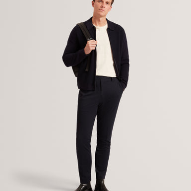 FENRYS: Waffle Stitch Zip Thru