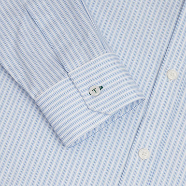 SOHOE: LS Regular Fit Striped Shirt