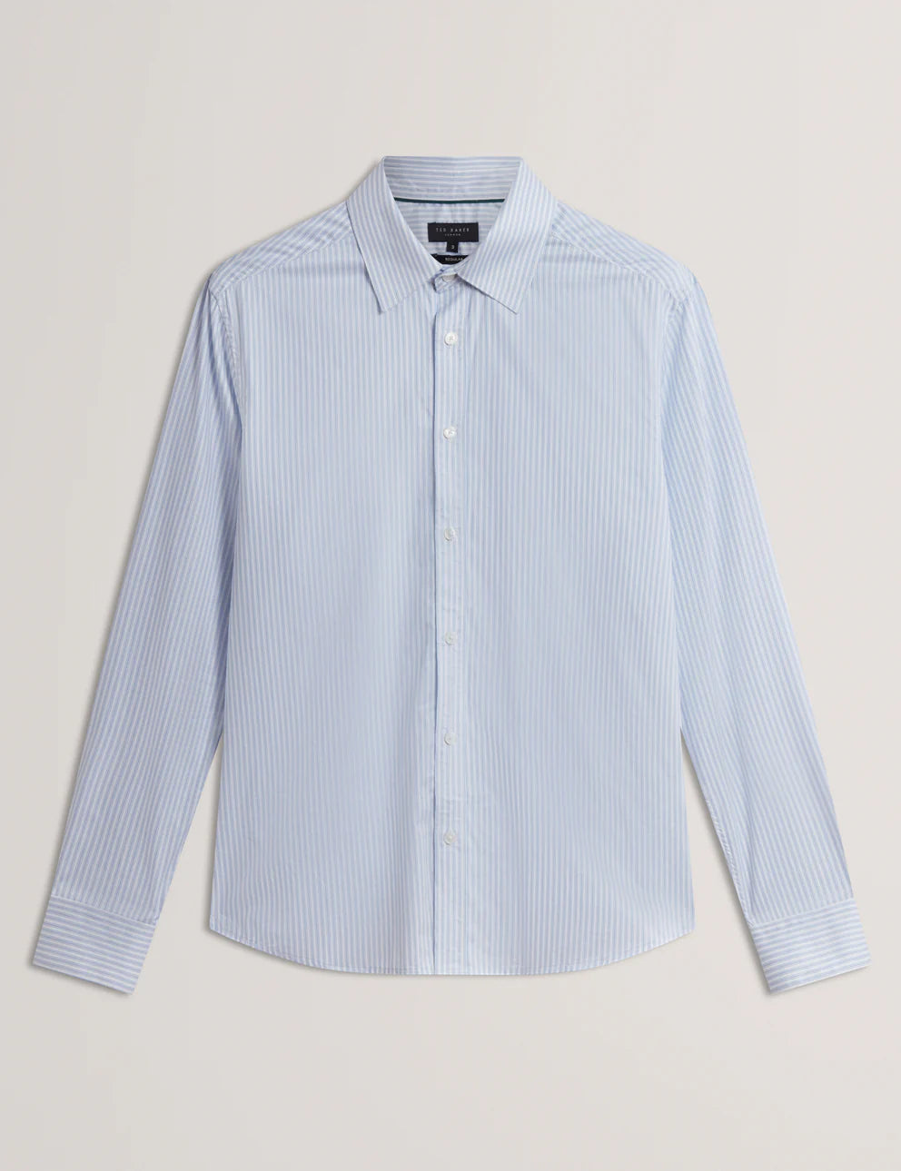 SOHOE: LS Regular Fit Striped Shirt