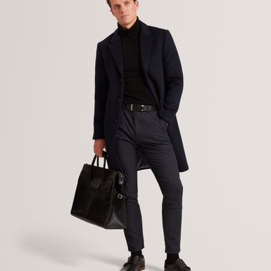 BRUNIT: Slim Houndstooth Trouser