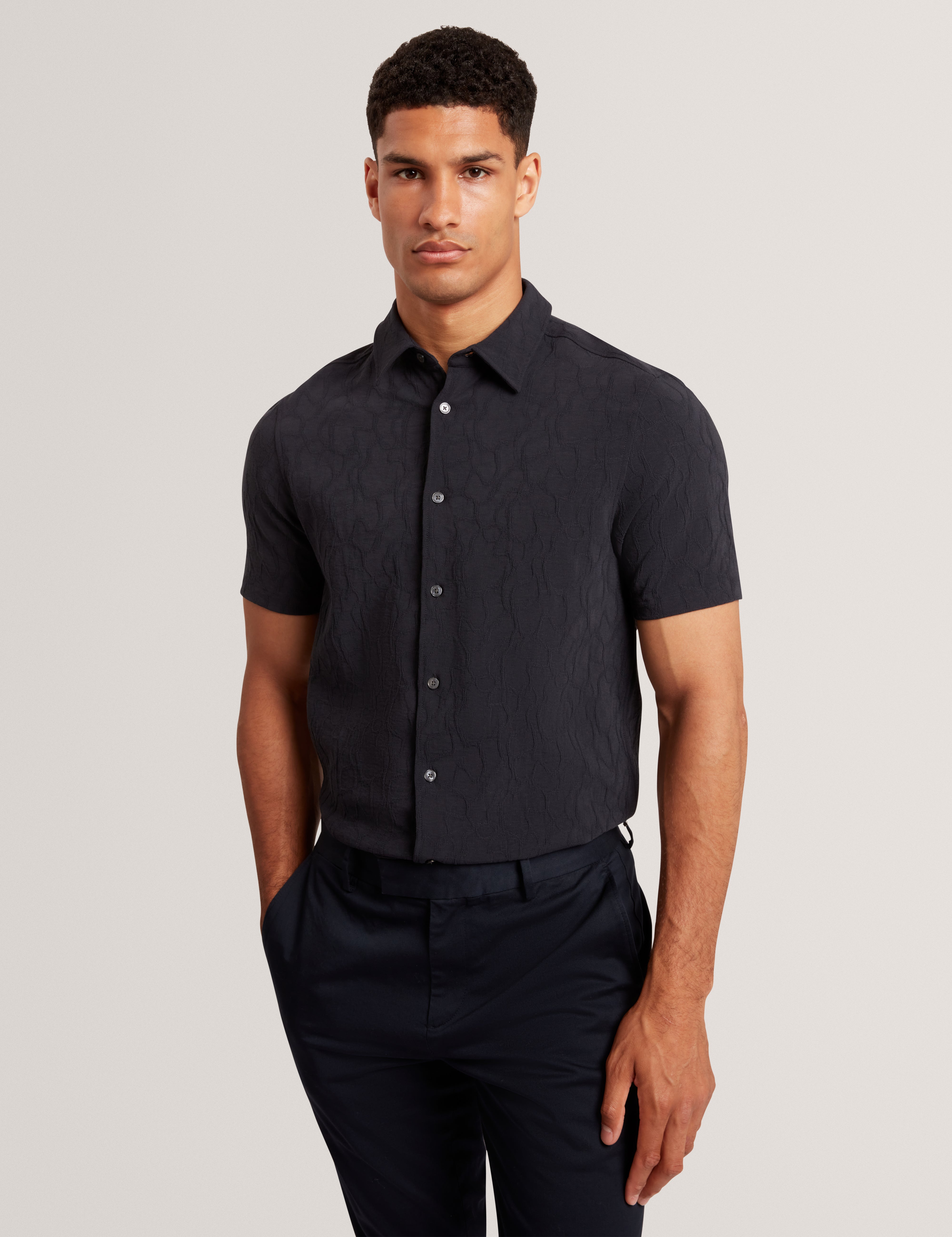 CHIPI: SS Relaxed Textured Shirt