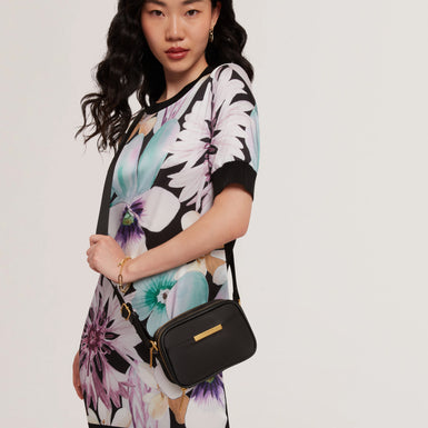 NYKILA: Nylon Small Crossbody Camera Bag