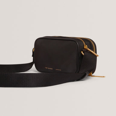 NYKILA: Nylon Small Crossbody Camera Bag