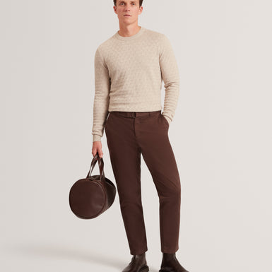 SAINSY: T Stitch Crew Neck