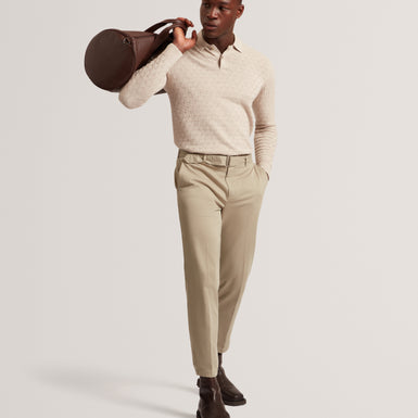 GATEN: LS T-Stitch Polo