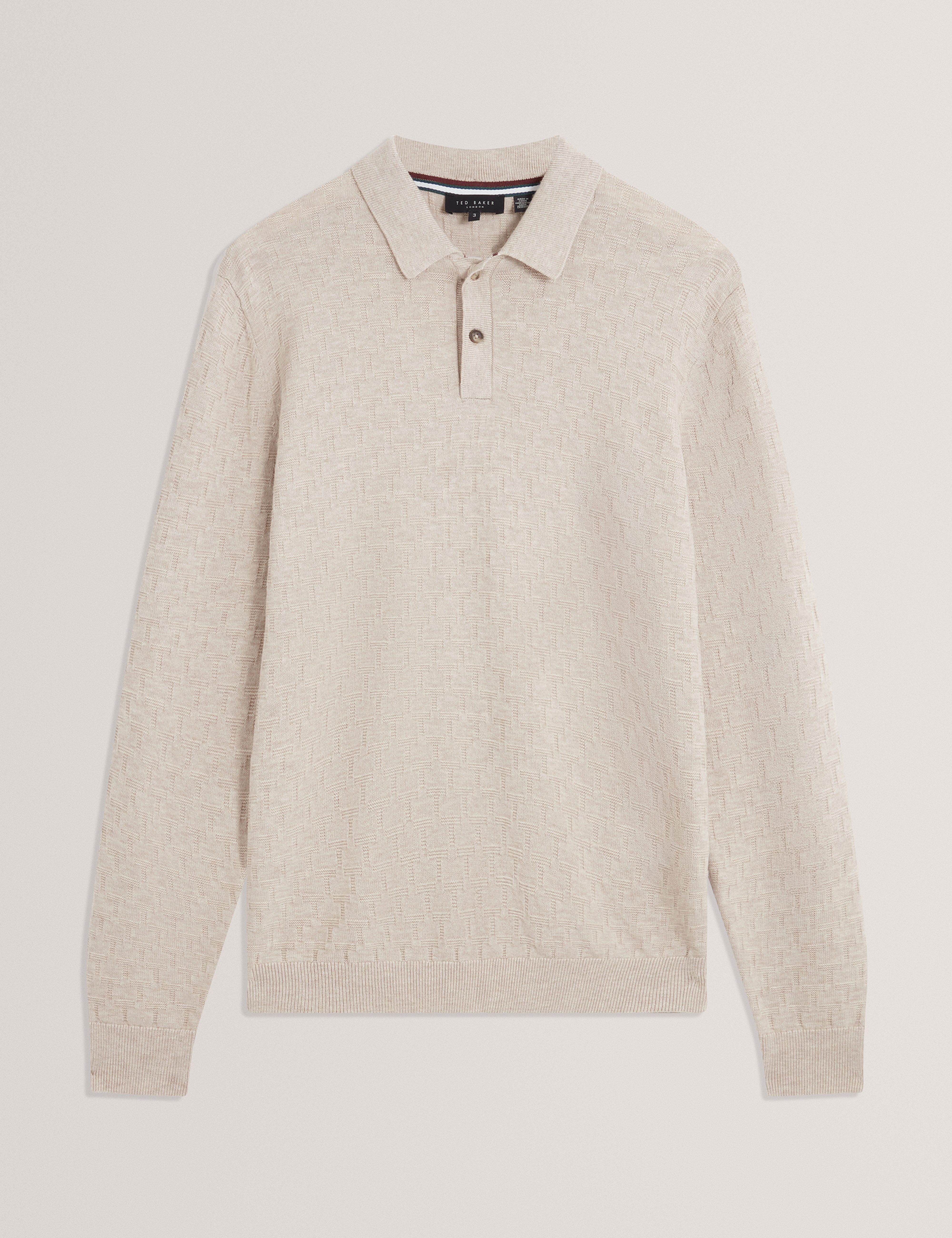 GATEN: LS T-Stitch Polo