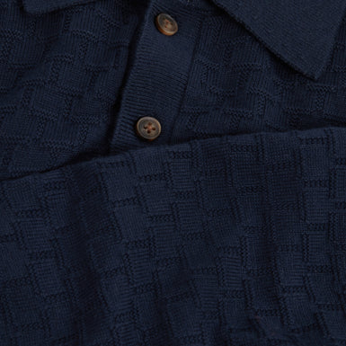 GATEN: LS T Stitch Polo