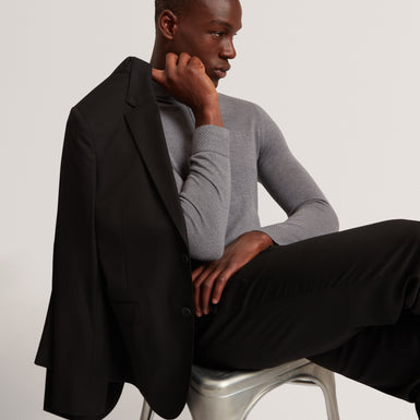 CLOUDEN: Branded Merino Half Zip