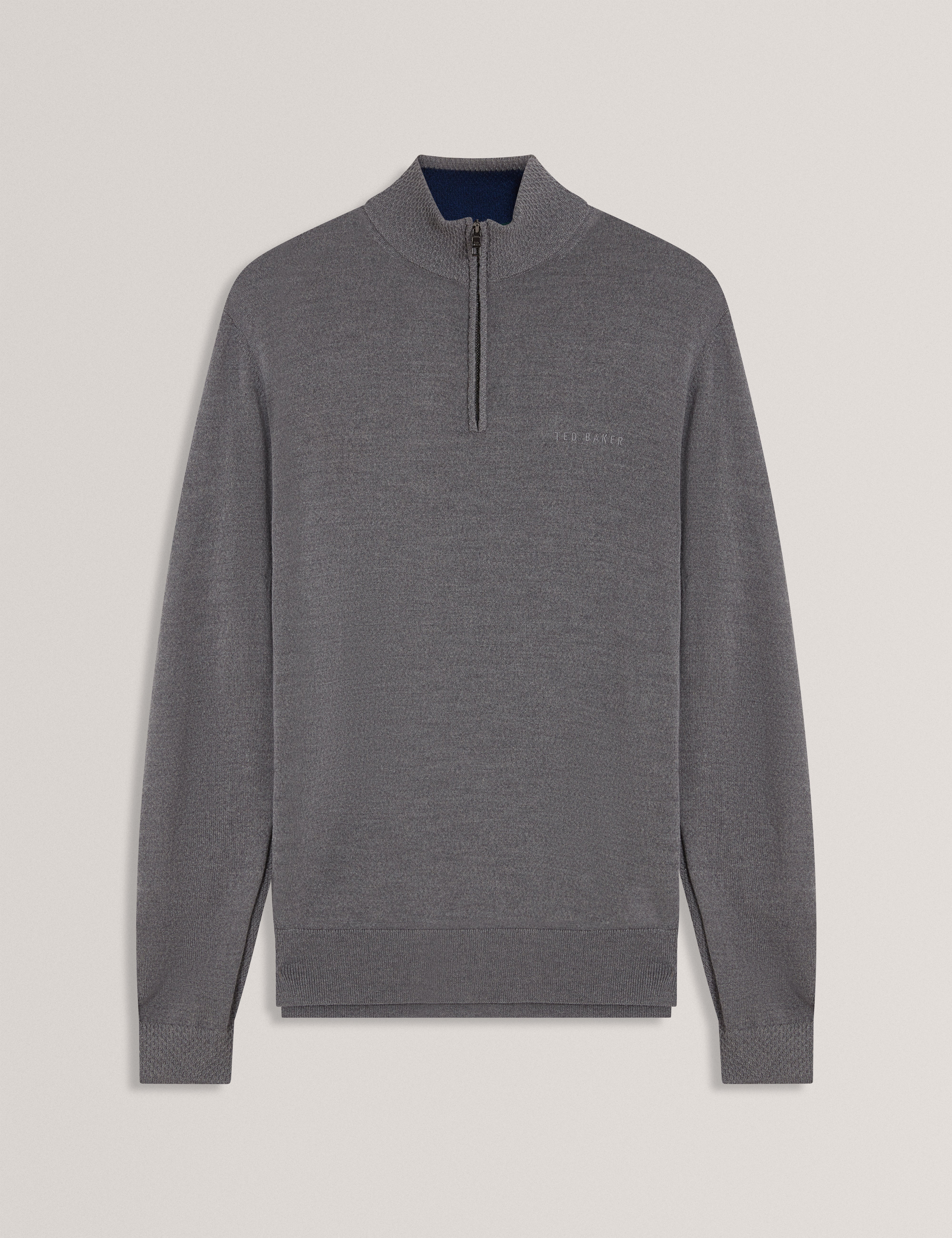 CLOUDEN: Branded Merino Half Zip