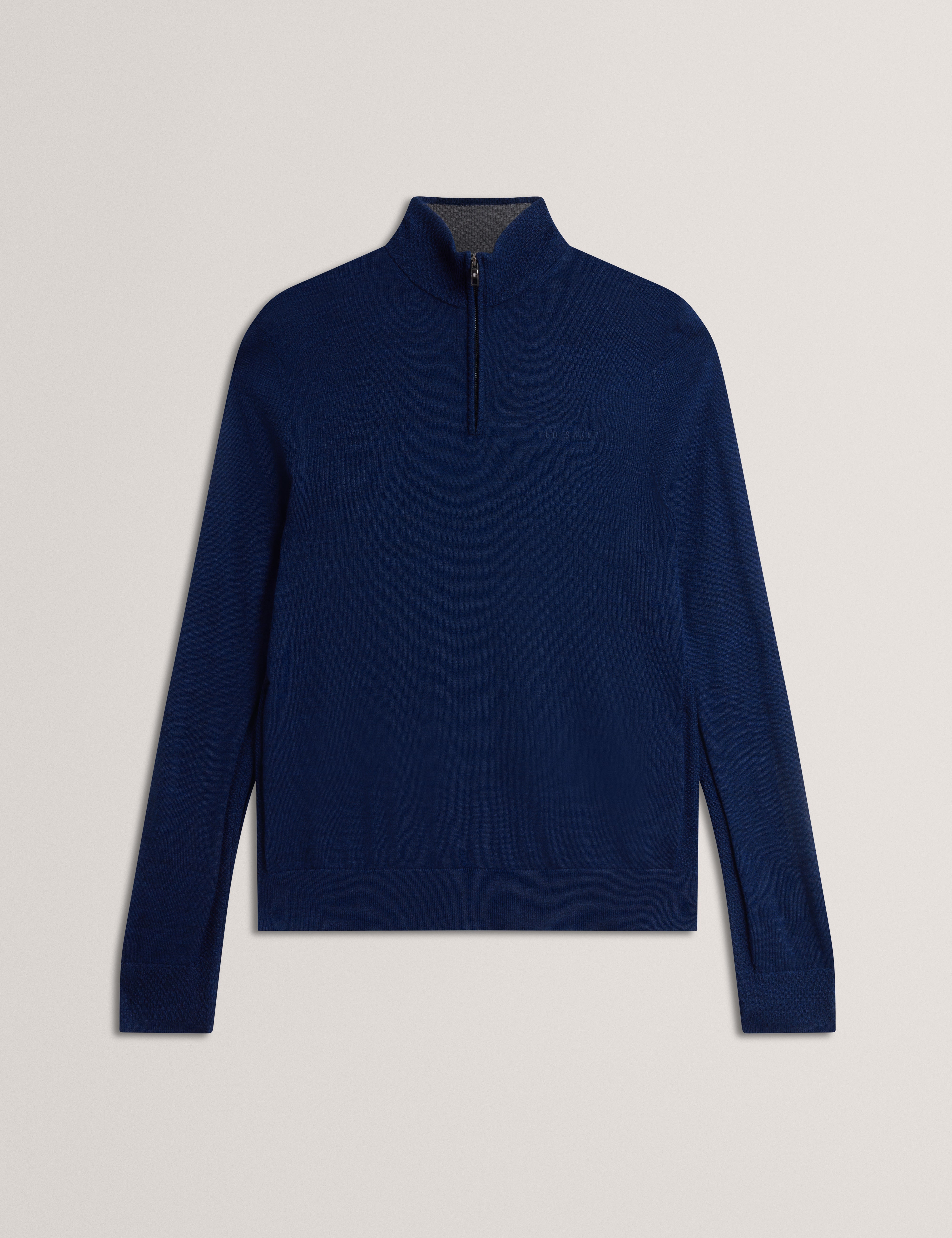 CLOUDEN: Branded Merino Half Zip