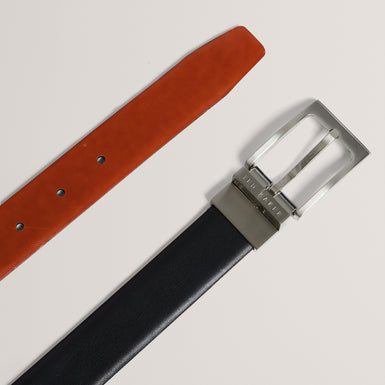 KARMER: Reversible Leather Belt
