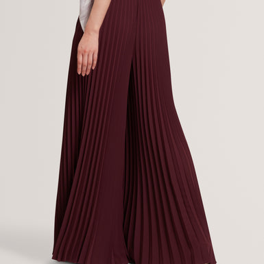 HARYX: Pleated Wide Leg Trouser
