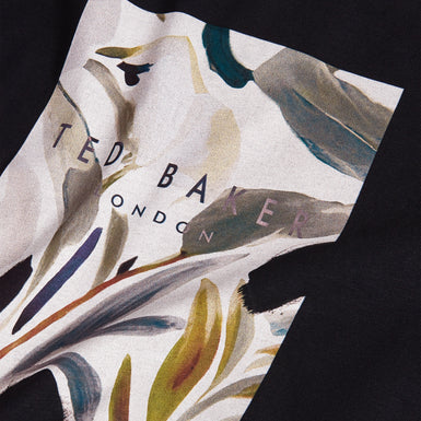 Men's JUSTINO-SS Box Print Graphic T-shirt