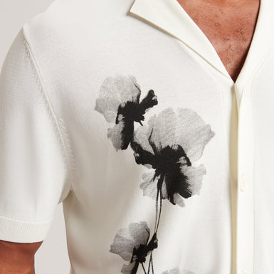DAFFID: SS Knitted Floral Shirt
