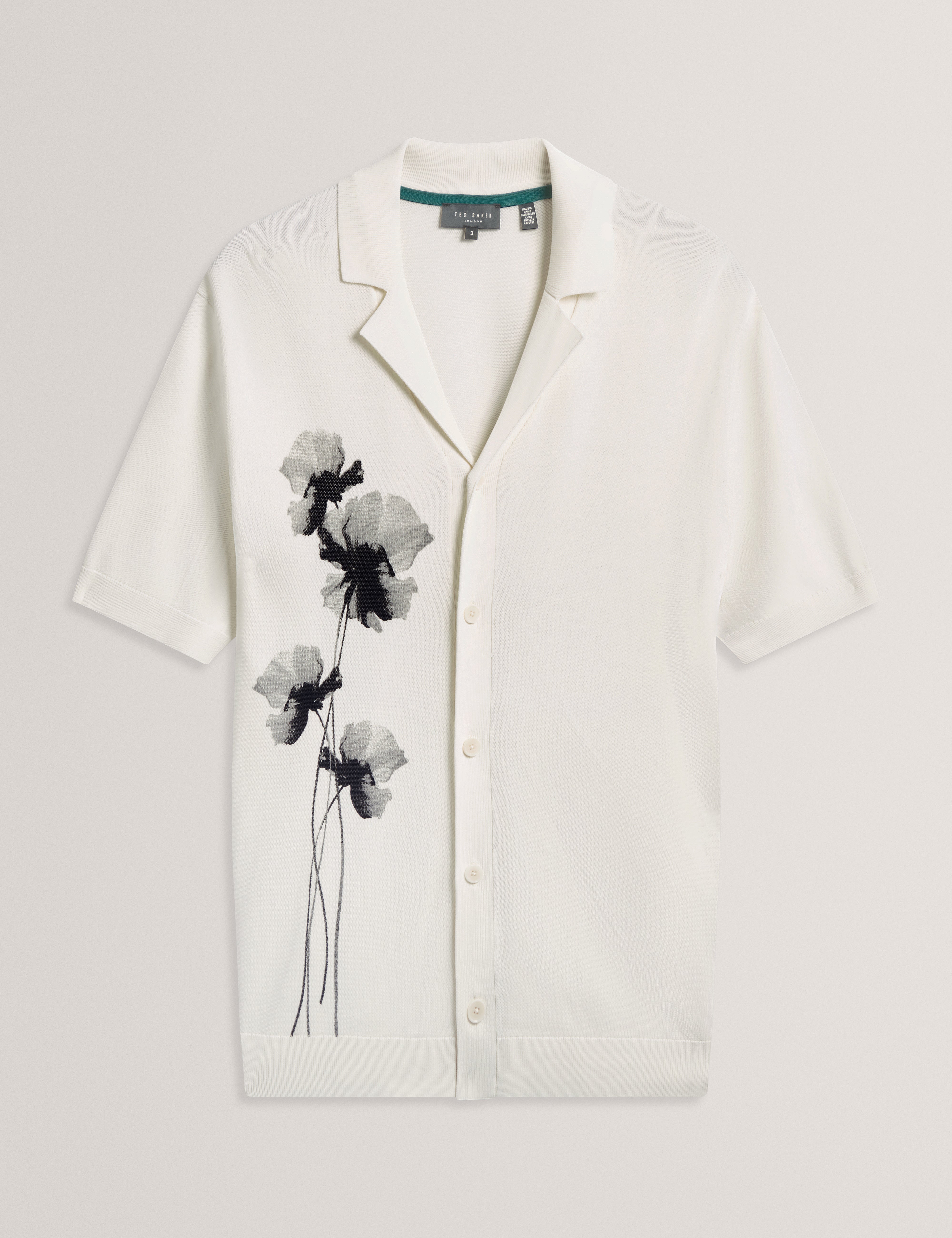 DAFFID: SS Knitted Floral Shirt