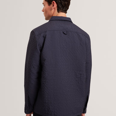 GENTIL: Jacquard Overshirt