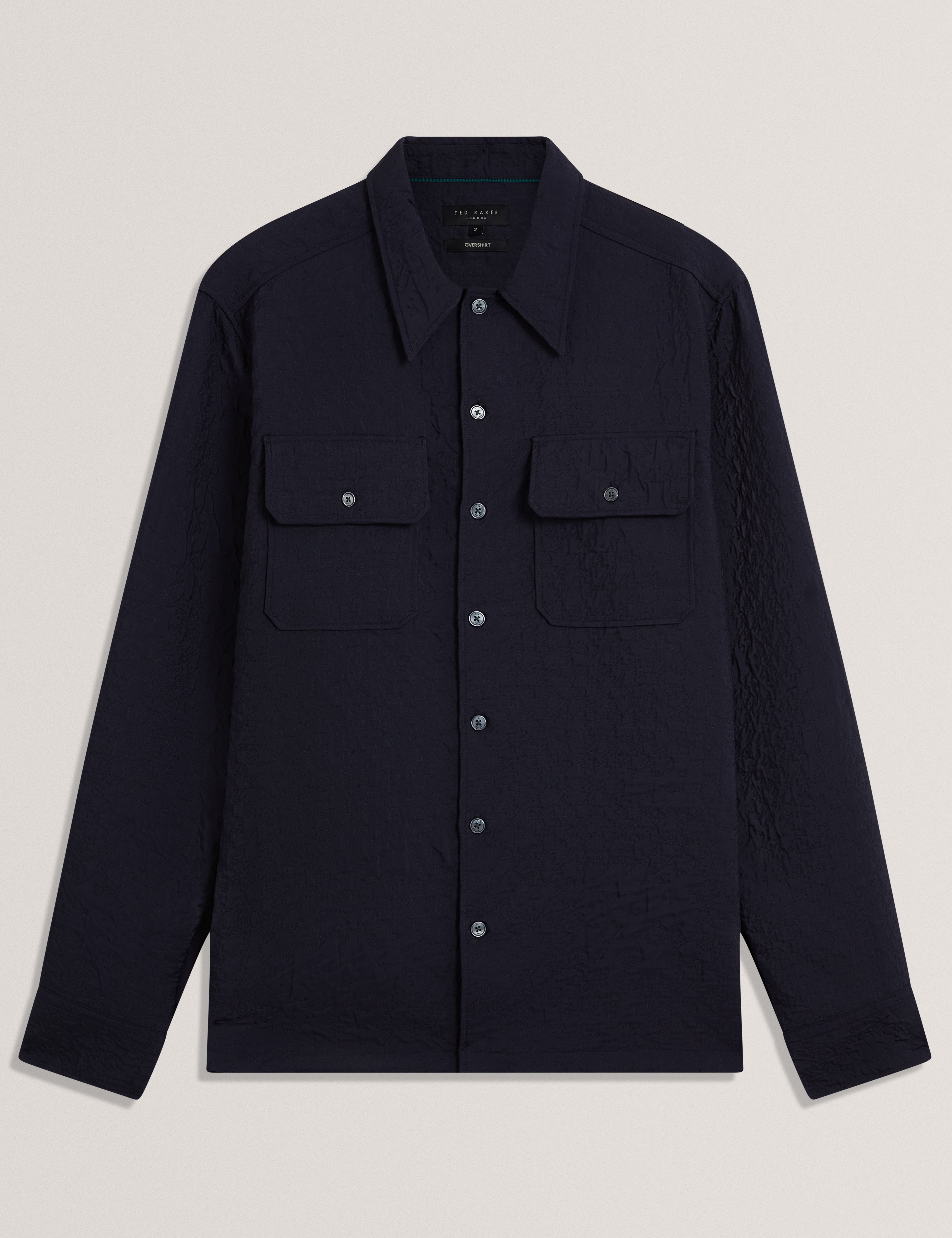 GENTIL: Jacquard Overshirt
