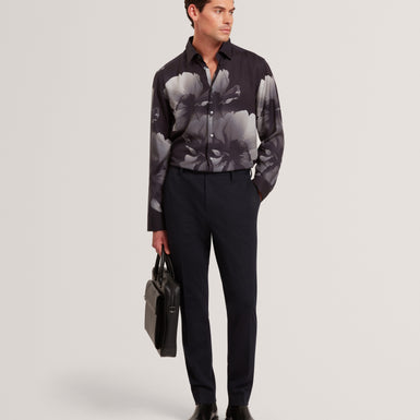 AMUND: LS Regular Fit Placement Floral