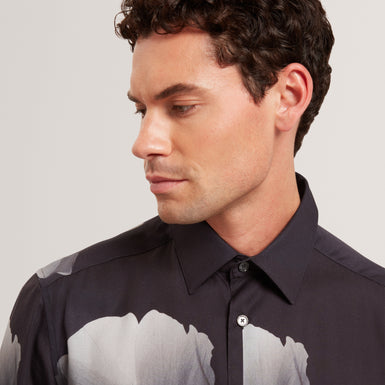 AMUND: LS Regular Fit Placement Floral