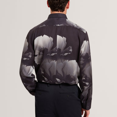 AMUND: LS Regular Fit Placement Floral