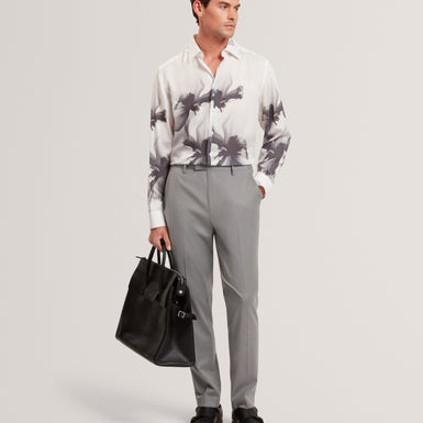 AMUND: LS Regular Fit Placement Floral