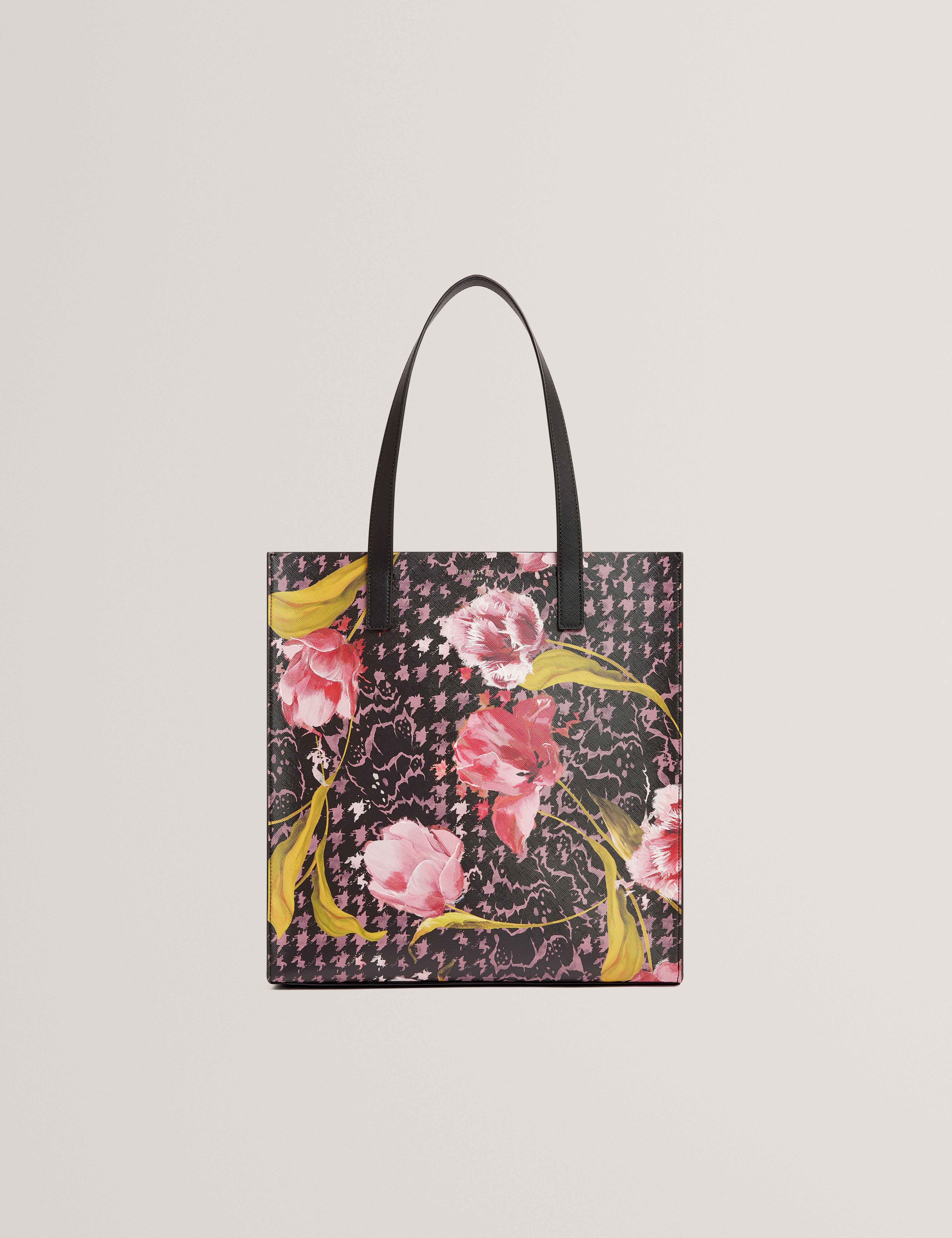 TULLSA: Floral Printed Large Icon Bag
