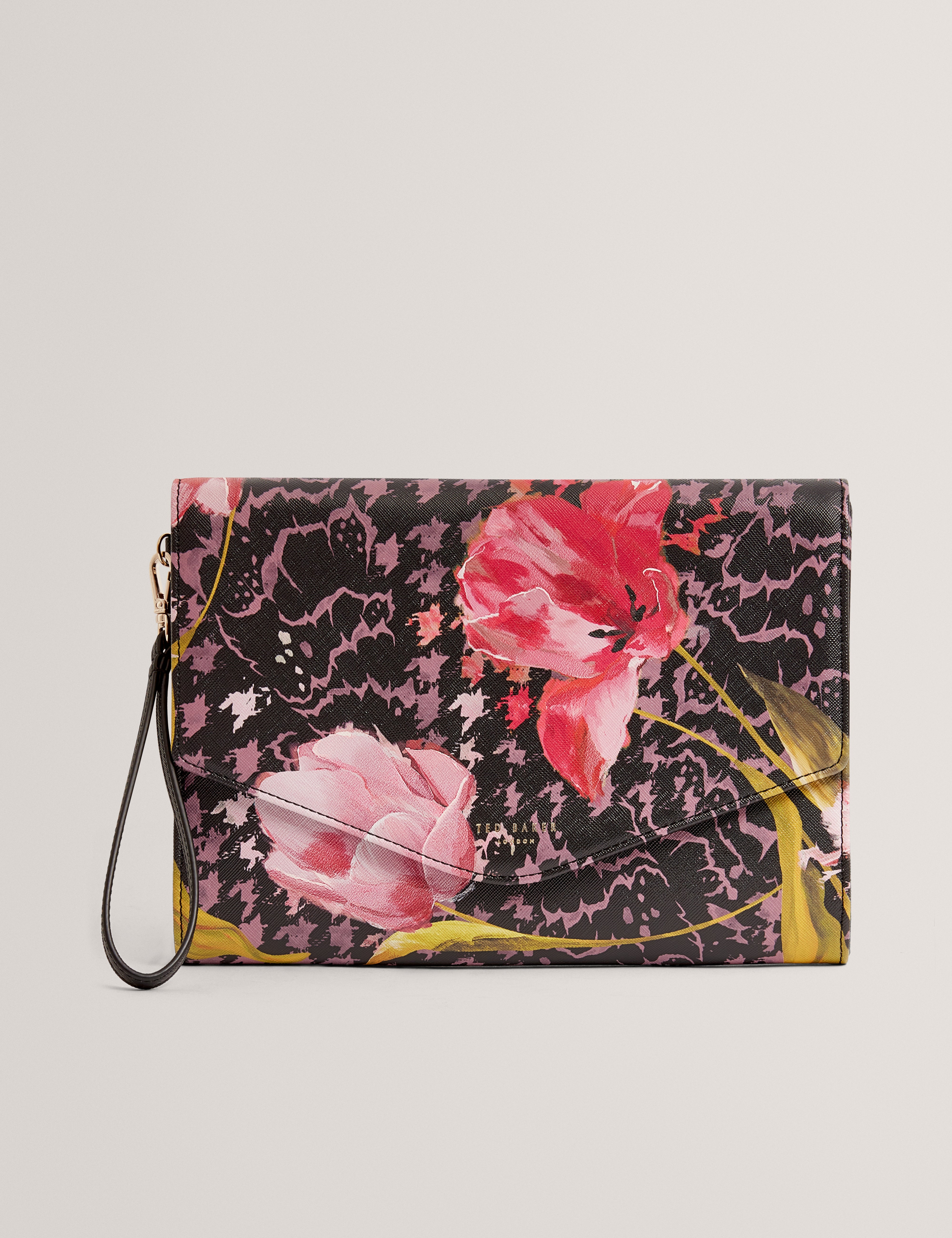 TARLLA: Floral Printed Icon Pouch