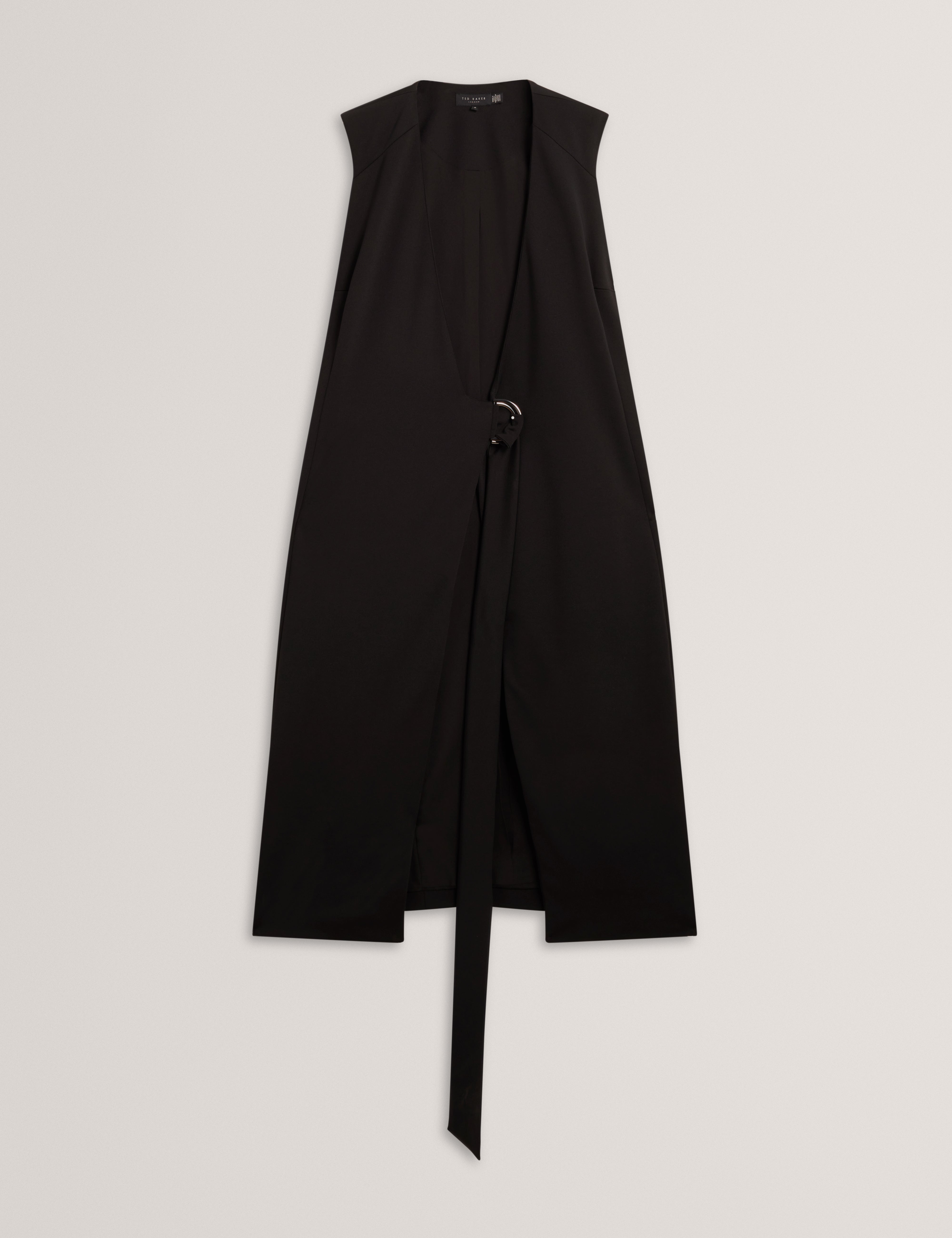 INDRIB: Tailored Wrap Midi Dress