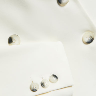 PAWLYN: Tailored Ponte Double Breasted Blazer