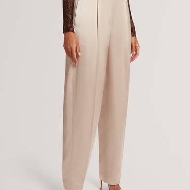 CHIIRA: Barrel Leg Trouser