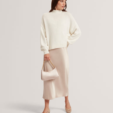 HARISA: 2 in 1 Knitted Jumper With Slip Dress