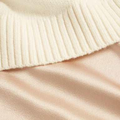 HARISA: 2 in 1 Knitted Jumper With Slip Dress