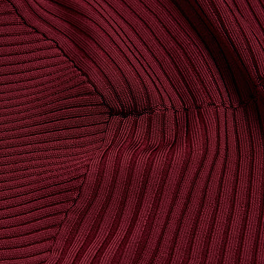 MAHRAA: Short Sleeve Knitted Mini Dress