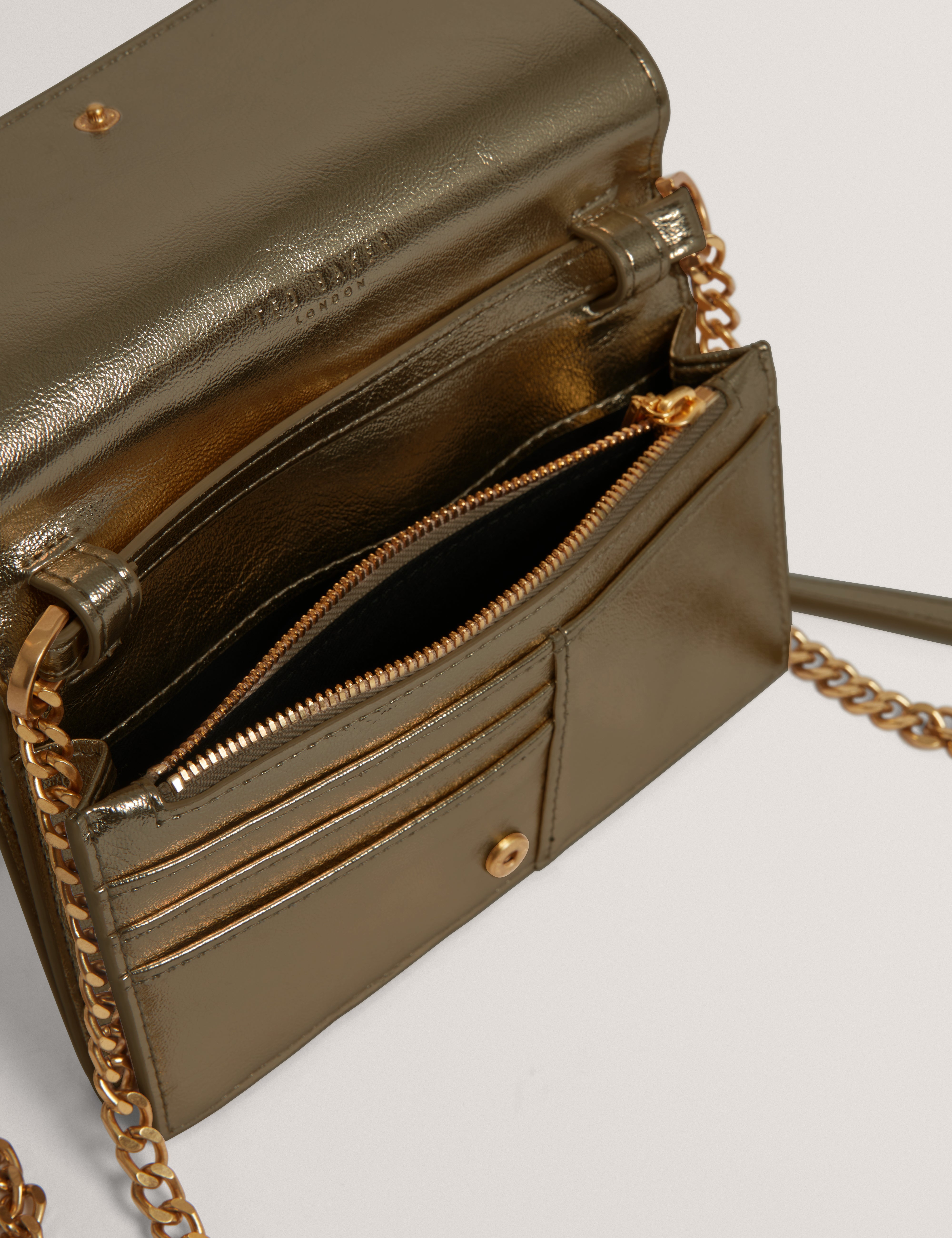 MAHIRAA: Crossbody Flapover Bag