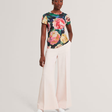 MAYFLA: Printed Fitted Tee