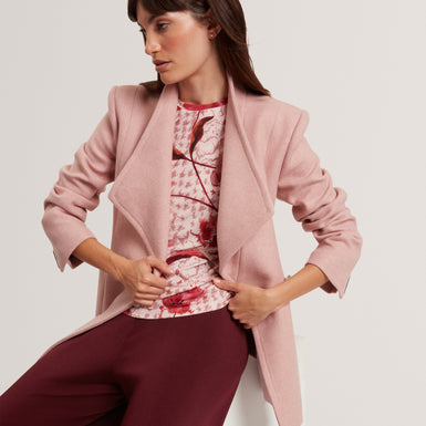 SORRENA: Printed Fitted Tee