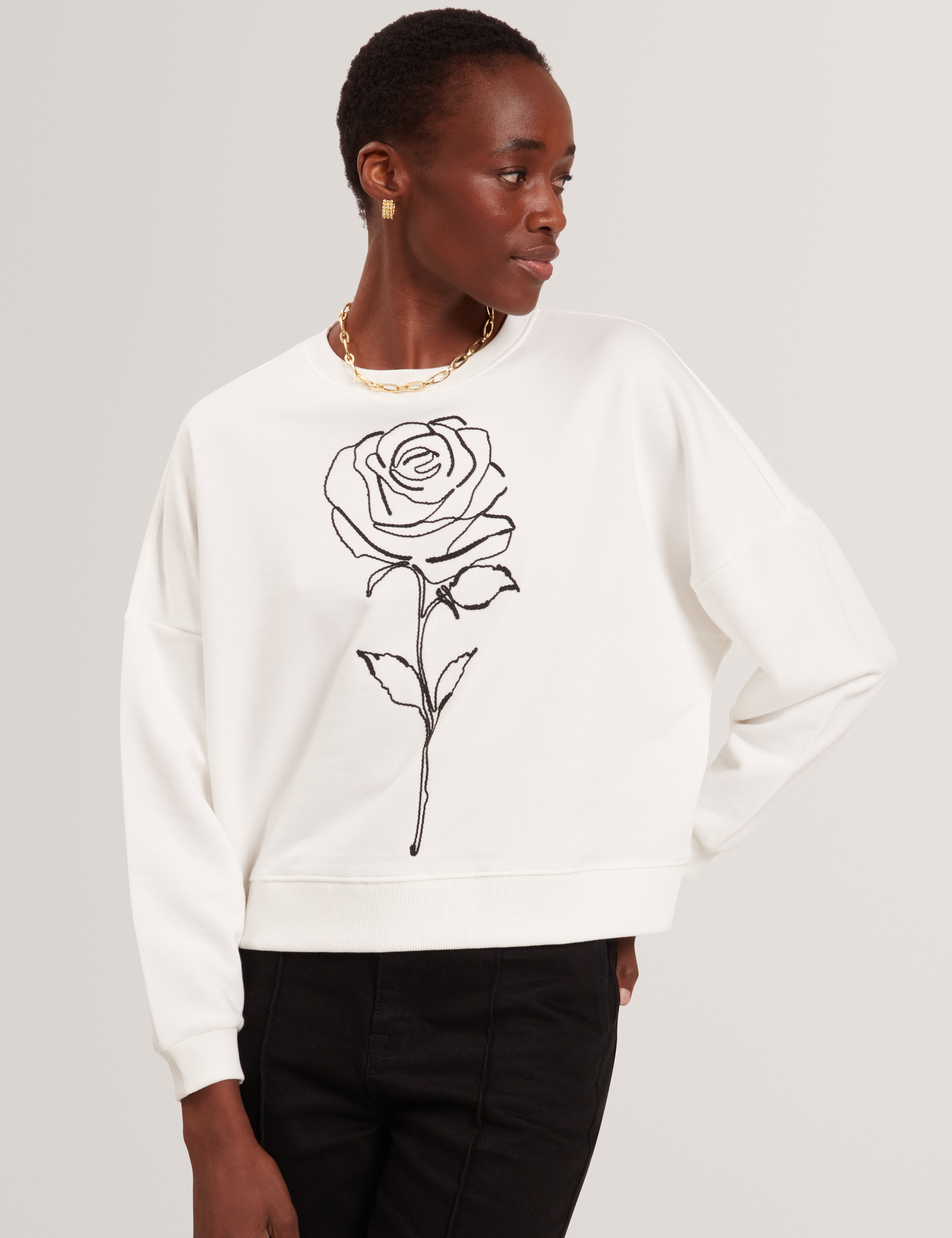MARSSIA: Printed Sweatshirt