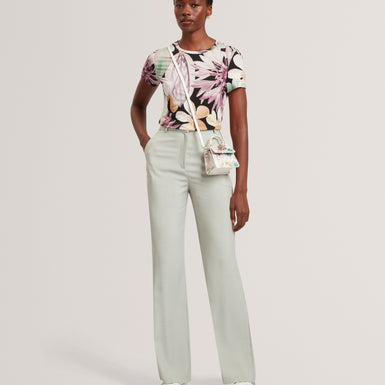 SAALMA: Printed Fitted Tee