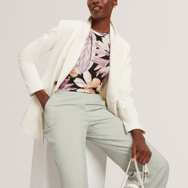 SAALMA: Printed Fitted Tee