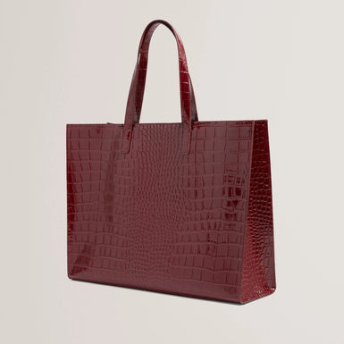WELLMA: Croc Effect Extra Large Icon Bag