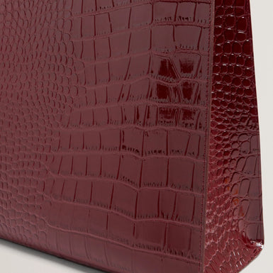 WELLMA: Croc Effect Extra Large Icon Bag