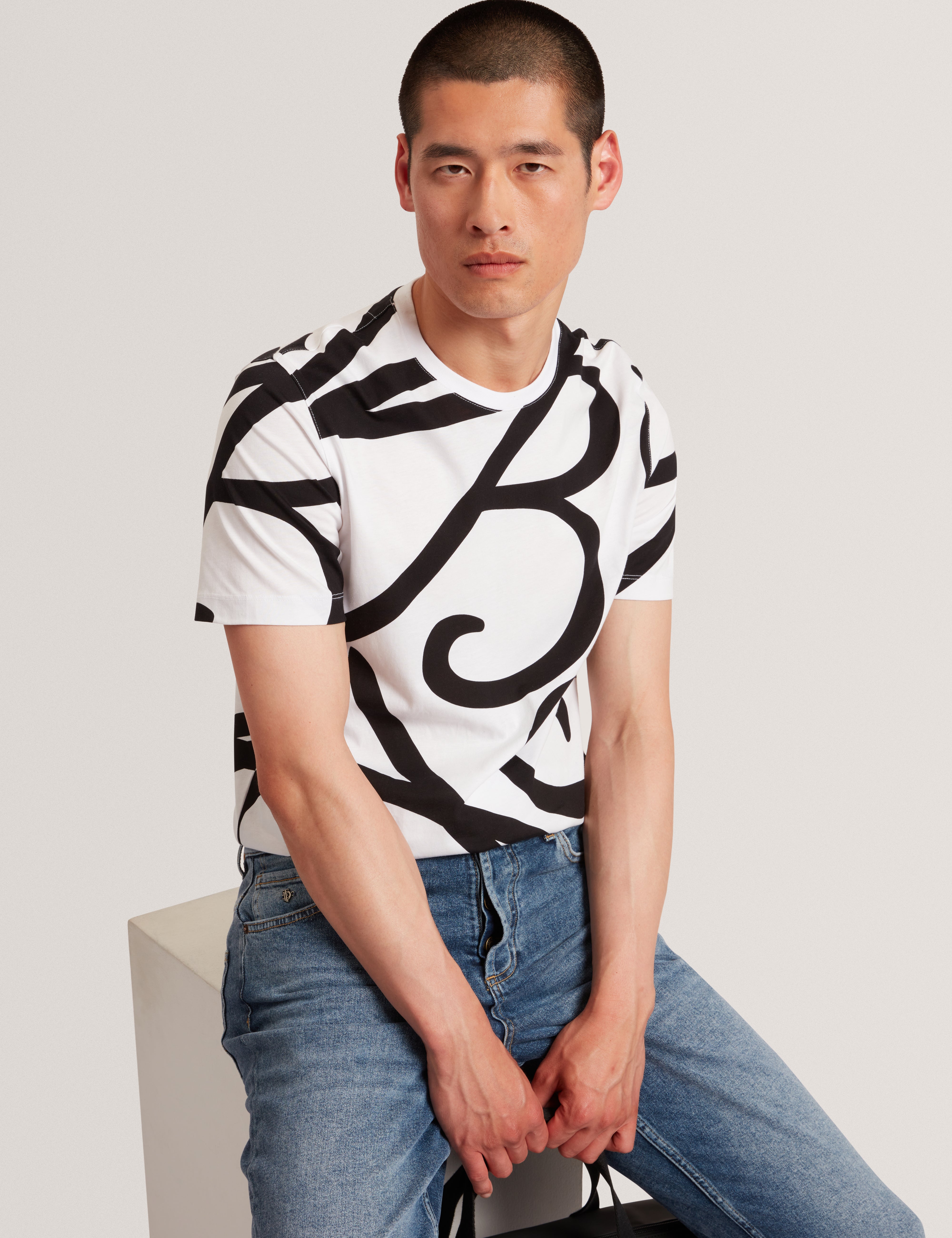 ARMOS: SS TB Script T-Shirt