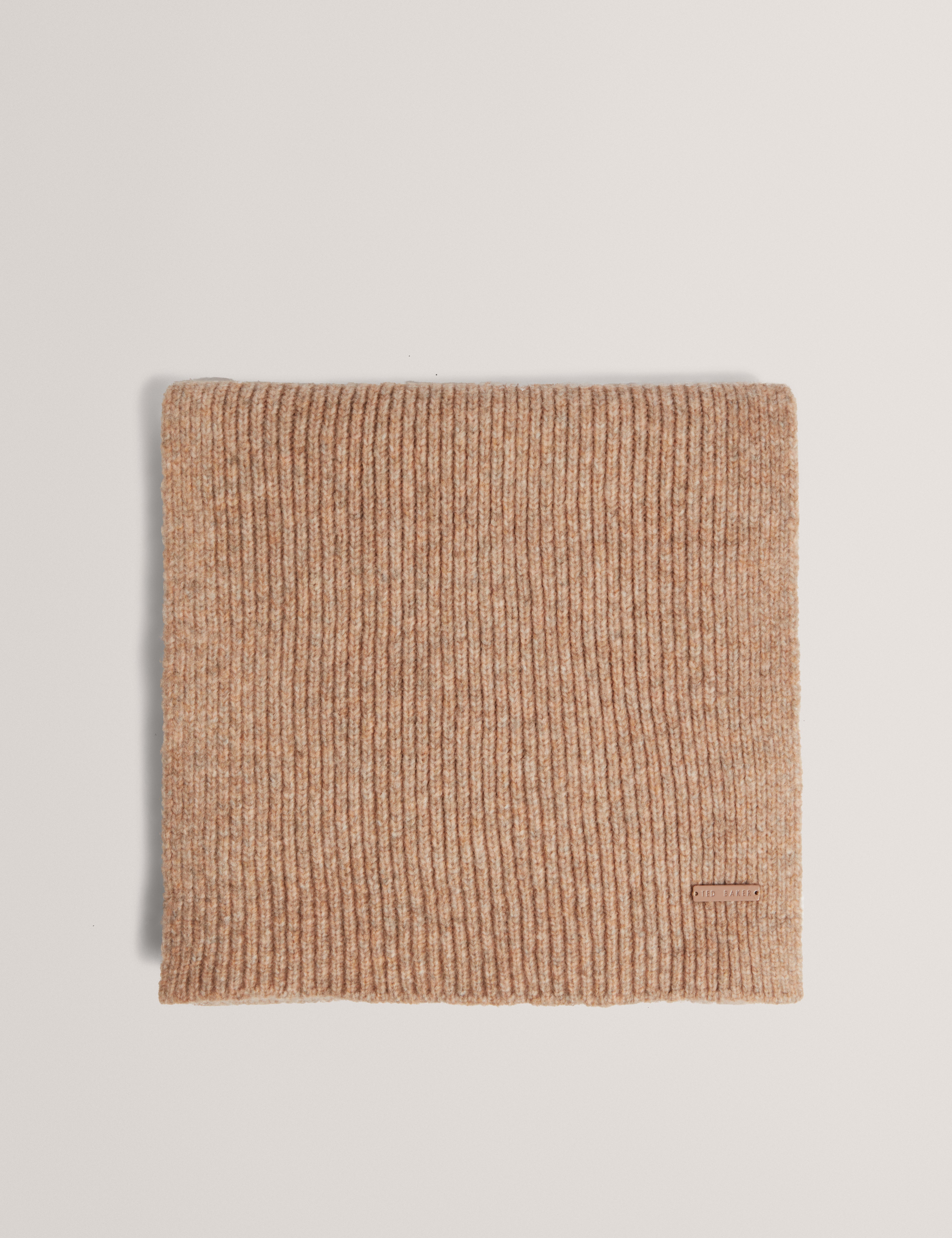 LIDIIES: Knitted Ribbed Scarf