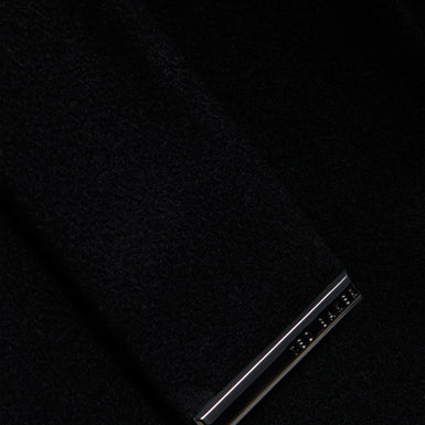 ROSESS: Short Belted Wool Wrap Coat