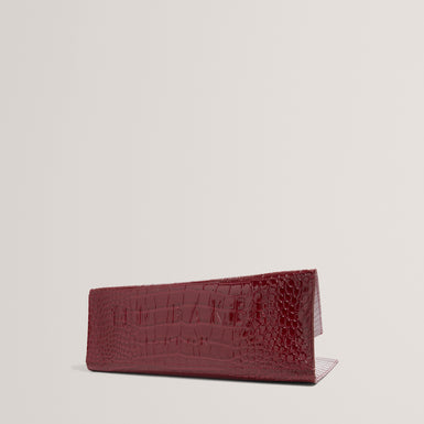 WELONA: Elongated Croc Icon Bag