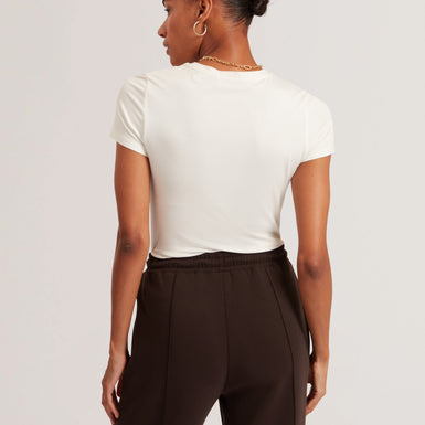 LARNAA: Short Sleeve Fitted Tee