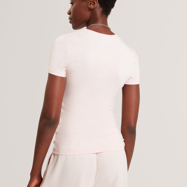LARNAA: Short Sleeve Fitted Tee