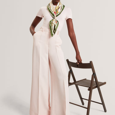 LARNAA: Short Sleeve Fitted Tee